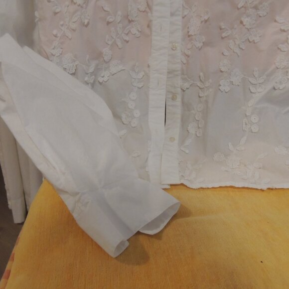 Gap  white cotton blouse - Picture 4 of 4